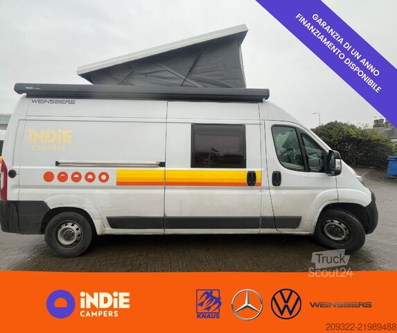 Caravana/autocaravana Fiat Ducato Weinsberg Carabus 600K|Tetto PopTop|2023| EURO 6