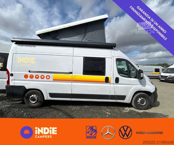 Wohnwagen/Wohnmobil Fiat Ducato Weinsberg Carabus 600K|Tetto PopTop|2023| EURO 6