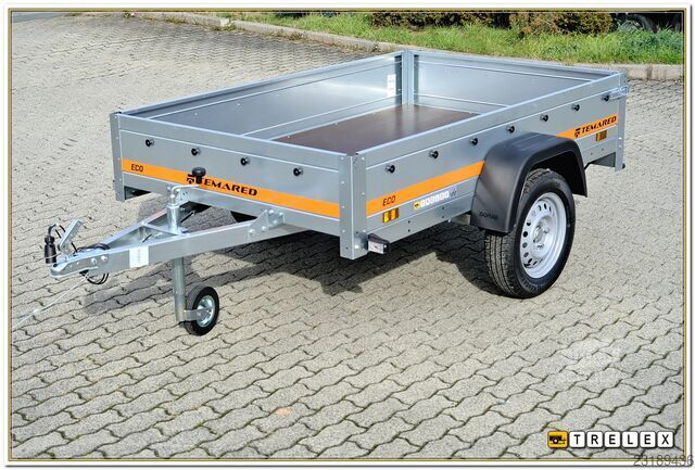 Auton perävaunu TEMA Eco 2012 - 750 kg / 201 x 126 x 30 cm