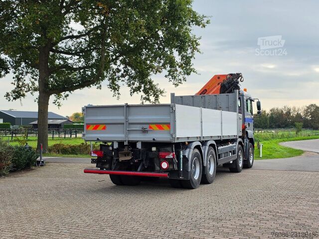 MAN TGA 41.430 8x4 GRUE 44tm/WINDER TÉLÉCOMMANDE/MANUEL/RESSORT À LAMES ! DK1330 MAN TGA 41.430 8x4 KRAAN 44tm/LIER AFSTANDSBEDIENIN...