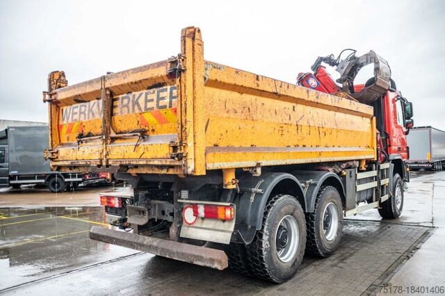 قلابة مع رافعة Mercedes-Benz ACTROS 3344 AK-MP3 + HMF1643 Z2
