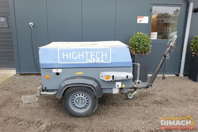 Aukstumaģenta kompresors Atlas Copco XAS37 Kubota 3 cil.- XAS37 - 7 bar - 2m3/min - ...