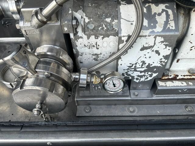 Продовольча цистерна Feldbinder LEVENSMIDDELEN / FOOD / LEBENSMITTEL / 33.500L ...