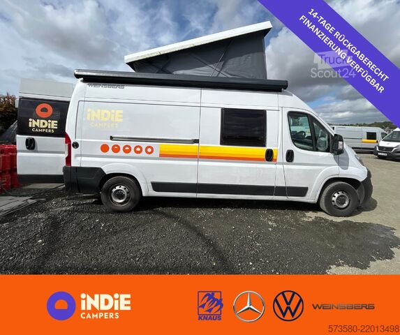 τροχόσπιτο αυτοκινούμενο Fiat Ducato Weinsberg Carabus 2024 | Schaltgetriebe | Aufstelldach
