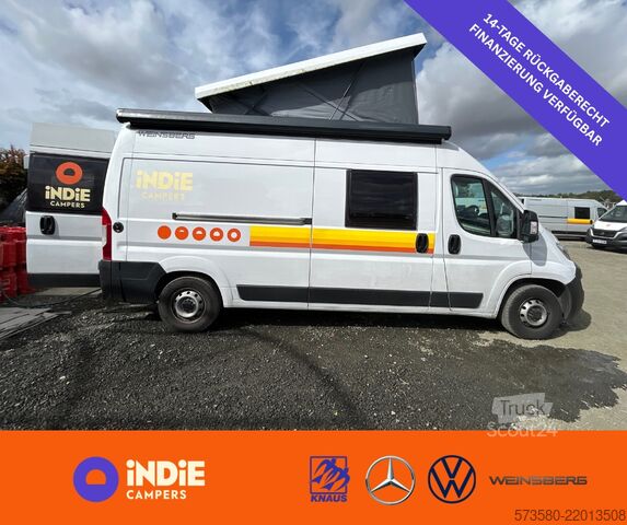 τροχόσπιτο αυτοκινούμενο Fiat Ducato Weinsberg Carabus 2024 | Schaltgetriebe | Aufstelldach