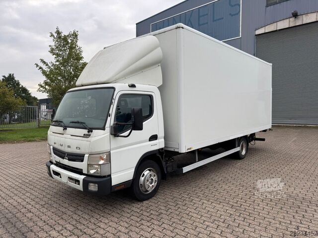 Камион-фургон FUSO Canter 7C15 Koffer mit Ladebordwand
