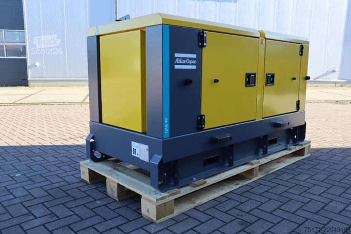 Agregat Atlas Copco QAS 40 ST3 Valid inspection, Diesel, 40 kVA
