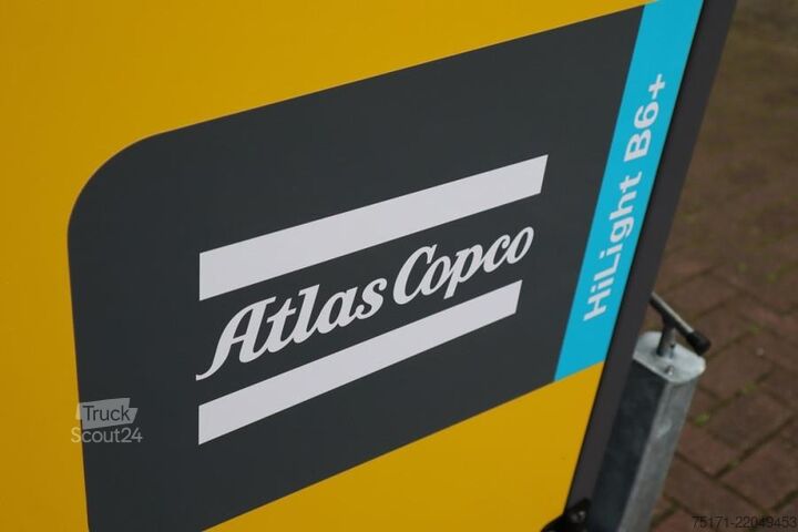 Светлинна кула Atlas Copco Hilight B6+ KD Valid inspection, Max Boom Height 8