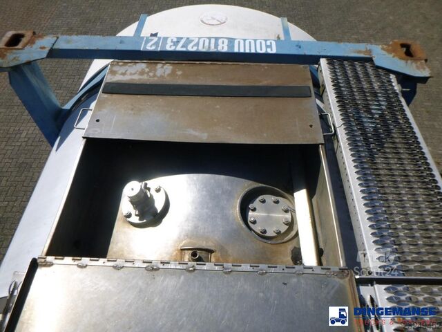 Van Hool Chemical tank container inox 20 ft / 31 m3 / 1 comp Van Hool Chemical tank container inox 20 ft / 31 m3 / 1 ...