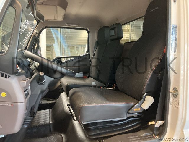 Camion porte-caissons Telehoist FUSO Mitsubishi eCanter 7C18 M-Bat Abroller Container