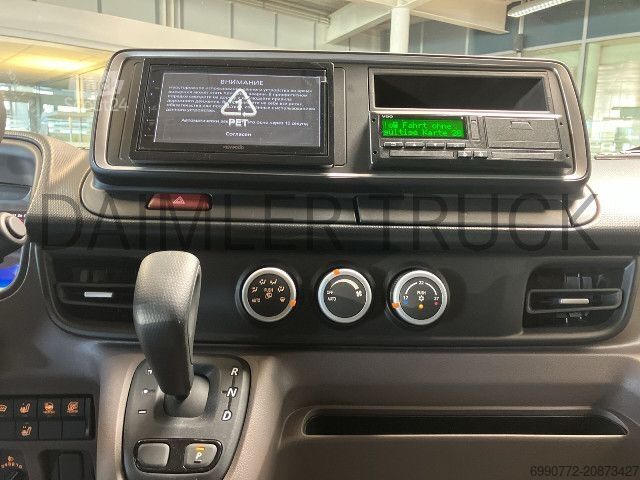 Camion porte-caissons Telehoist FUSO Mitsubishi eCanter 7C18 M-Bat Abroller Container