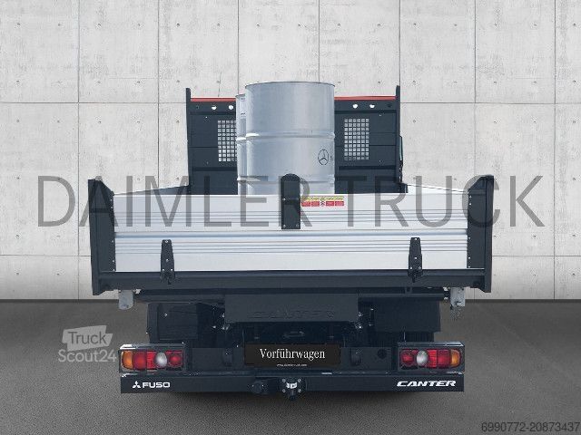 Fourgon benne basculante FUSO Mitsubishi Canter 3C15 AMT 4x2 Kipper Klima AHK