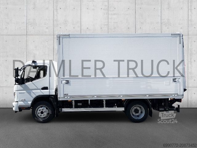 Camión caja FUSO Mitsubishi eCanter 9C18 M-Bat Getränkekoffer LBW