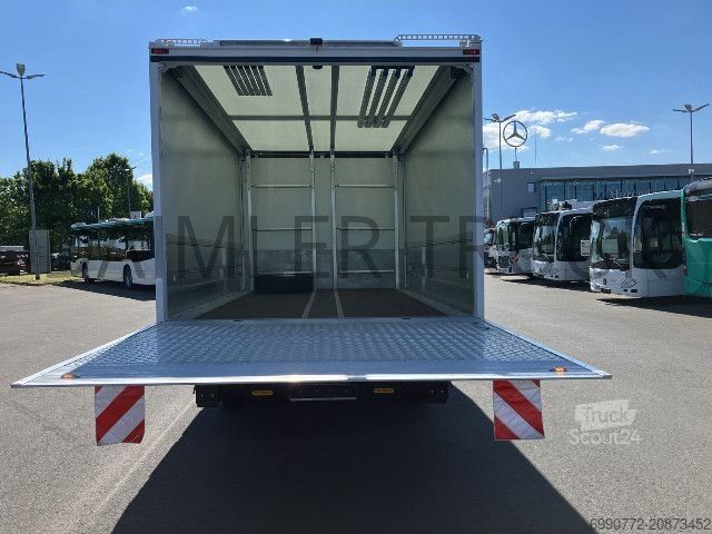 Camión caja FUSO Mitsubishi eCanter 9C18 M-Bat Getränkekoffer LBW