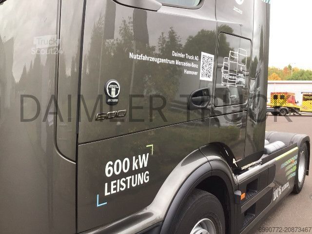 Standard nyergesvontató Mercedes-Benz eActros 600 LS GigaSpace StyleLine SHZ Standklima