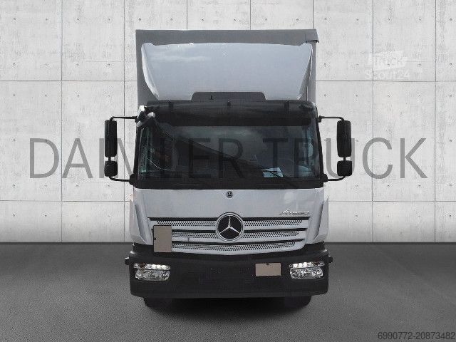 Flatbed truck Mercedes-Benz Atego 1224 L 4X2 Pritsche Plane LBW Klima