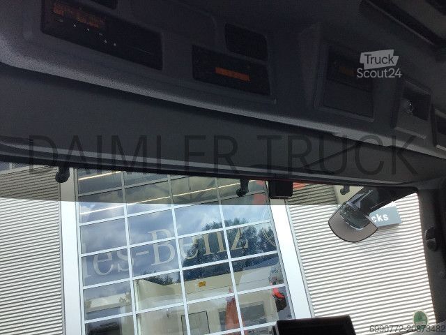 Flatbed truck Mercedes-Benz Atego 1224 L 4X2 Pritsche Plane LBW Klima