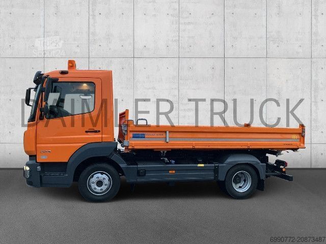Furgón volquete Mercedes-Benz Atego 823 K Meiller Kipper Trigenius Klima AHK