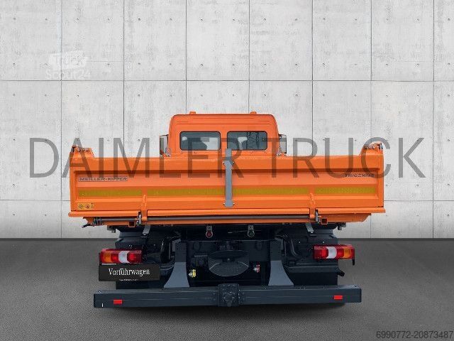 Furgón volquete Mercedes-Benz Atego 823 K Meiller Kipper Trigenius Klima AHK