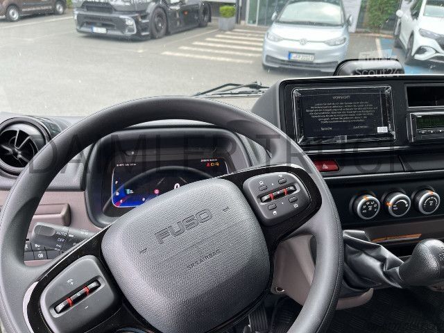 Camion porte-caissons Telehoist FUSO Mitsubishi Canter 7C18 Palfinger Abrollkipper Klim