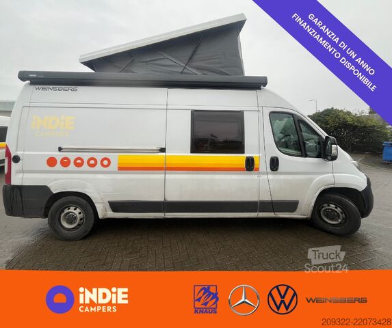 Camper Fiat Ducato Weinsberg Carabus 2024 | Cambio manuale | Tetto a soffietto