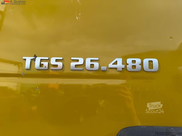 Трьохсторонній самоскид MAN TGS 26.480 Meiller 3 Seiten | 6x4 | Schalter