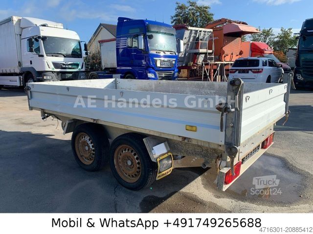 Prikolica z nizko platformo HUMBAUR SDAH 3-Seiten-Kipper+Tieflader Tandem ten