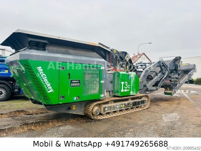 Iný Mc Closkey I3C Crusher Prallbrechanlage*1.159Std