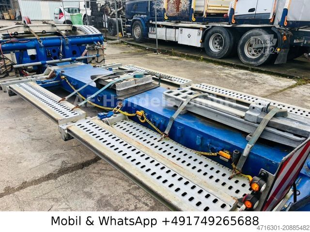 Prikolica z nizko platformo Recker Drehschemel *Funk/eskop/Lenkachse