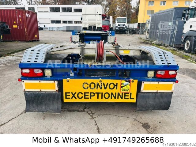 Prikolica z nizko platformo Recker Drehschemel *Funk/eskop/Lenkachse