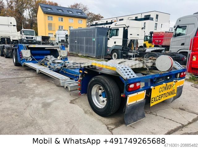 Prikolica z nizko platformo Recker Drehschemel *Funk/eskop/Lenkachse