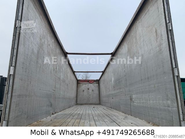 Semiremorcă cu podea mobilă REISCH RSBS-35 / 24LK *89m³/6mm/Smartboard/Alcoa/Portal