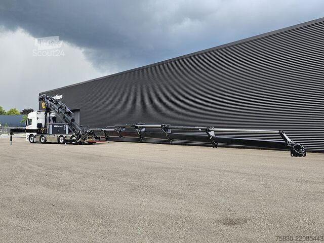 Ladepritsche Scania R590 - 8x2 WIDE SPREAD / HMF 95 tm - JIB - LIER...