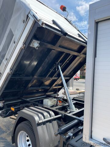 Tipvogn varebil Ford Transit Kipper aus 1.Hand+Klima+AHK+EU5
