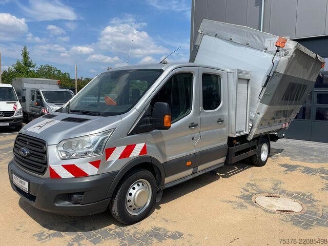 Tipvogn varebil Ford Transit Kipper aus 1.Hand+Klima+AHK+EU5