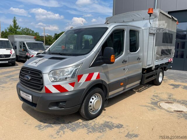 Tipvogn varebil Ford Transit Kipper aus 1.Hand+Klima+AHK+EU5