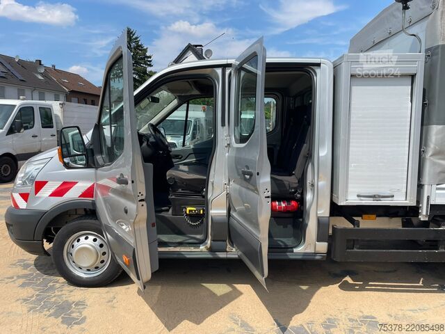 Tipvogn varebil Ford Transit Kipper aus 1.Hand+Klima+AHK+EU5