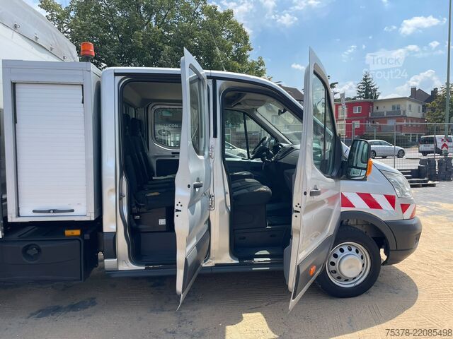 Tipvogn varebil Ford Transit Kipper aus 1.Hand+Klima+AHK+EU5