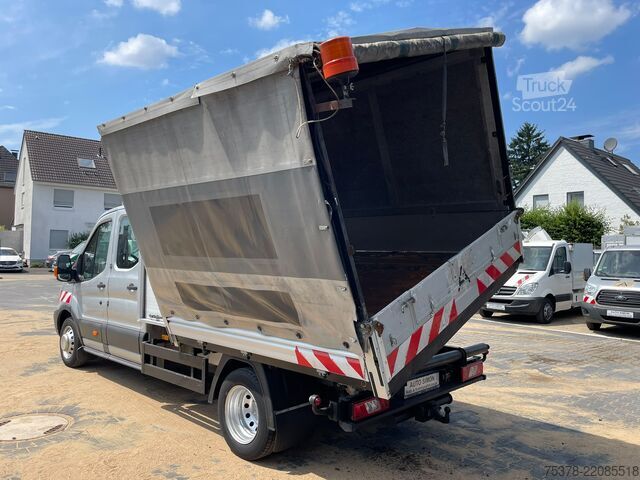 çift kabinli panelvan Ford Transit Kipper aus 1.Hand+Klima+AHK+EU5