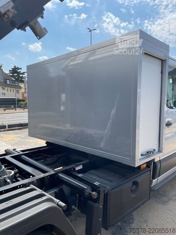 çift kabinli panelvan Ford Transit Kipper aus 1.Hand+Klima+AHK+EU5