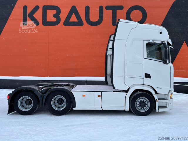 Standardowy ciągnik Scania S 580 6x2 RETARDER