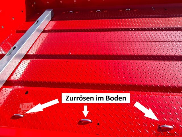 مقطورة ترادفية FLIEGL Tandem-Tiefbett-Anhänger TTS 100 5,5m