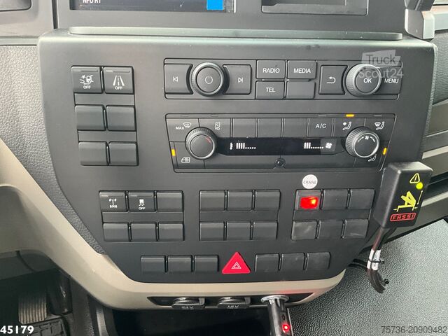 3-sānu pašizgāzējs MAN TGM 18.320 Euro 6 Fassi 13 Tonmeter laadkraan N...