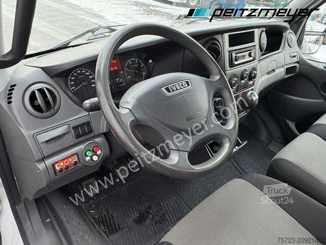 Transporter mit Kipper Iveco Daily 70C17 Meiller + HMF 340 K1 Kran