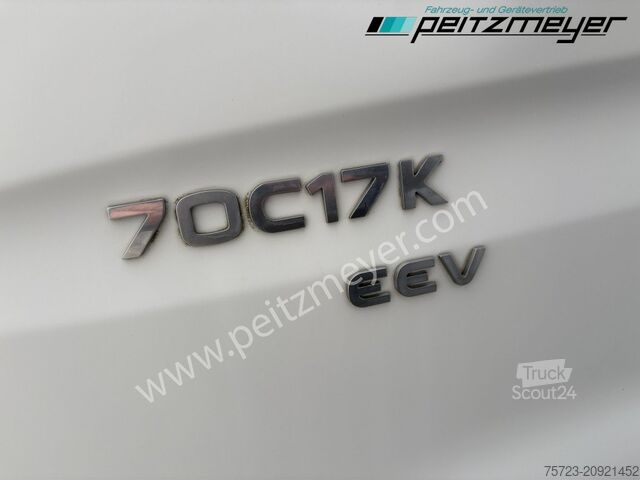 Transporter mit Kipper Iveco Daily 70C17 Meiller + HMF 340 K1 Kran