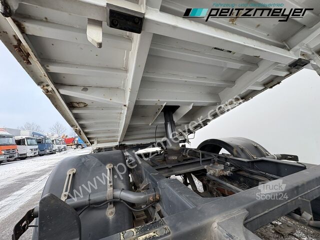 Transporter mit Kipper Iveco Daily 70C17 Meiller + HMF 340 K1 Kran