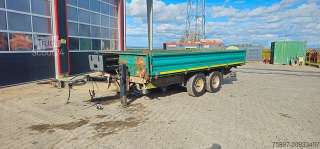 Dreiseitenkipper Anhänger MÜLLER-MITTELTAL KA-TA-R11,9 3 Seiten Kipper + Tieflader + Rampe