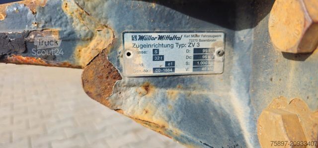 Dreiseitenkipper Anhänger MÜLLER-MITTELTAL KA-TA-R11,9 3 Seiten Kipper + Tieflader + Rampe