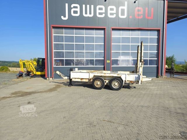 Prikolica z nizko platformo BLOMENRÖHR 552 - 6900 / Tandem / GG 6.9 to /Nutzlast 5.3 to