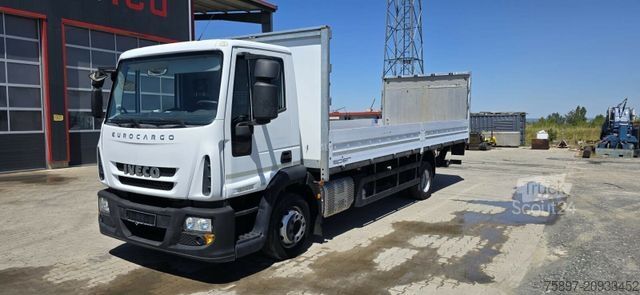 LKW mit Pritsche & Plane IVECO 120 E 25 / ex BUNDESWEHR / 51 tkm / TOP ZUSTAND